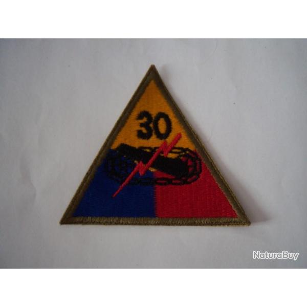 Insigne tissu US 30nd Armored Division