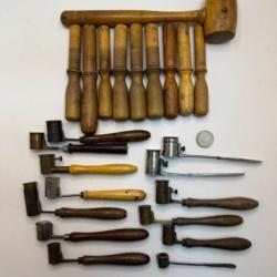 LOT DE MATERIELS ANCIEN DE RECHARGEMENT CHASSE