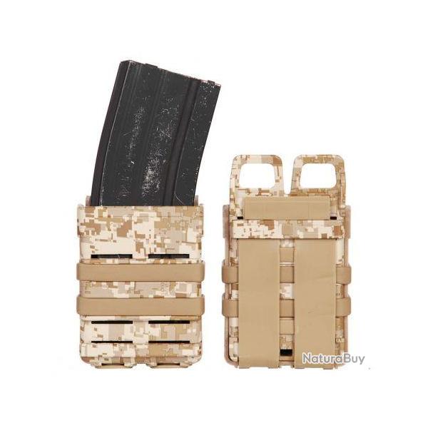 Porte Chargeur FastMag M4 (x2) (101 inc) Desert 3Tons