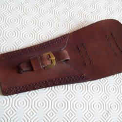 militaria ww1 francais gousset cuir porte baionnette 1892 berthier poilu 14/18 ET 39/45