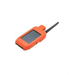 COQUE SILICONE POUR GARMIN ALPHA 200 ORANGE