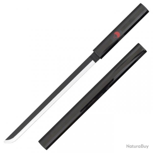 MINI KATANA DECO LAME BAMBOU MOTIF NARUTO NOIR