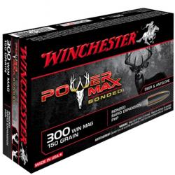 1 Boite de Balles Winchester 300 Win Mag - Power Max - 150Gr