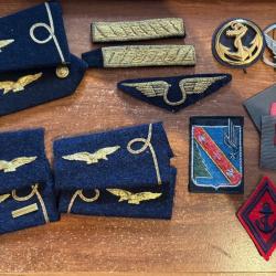 Lot insignes militaire français aviation