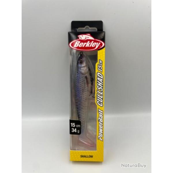 Leurre souple arm Berkley powerbait cullshad 15cm roach