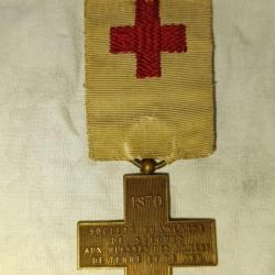 Médaille 1870/71 Société Française de secours aux blessés des armées de terre et de mer