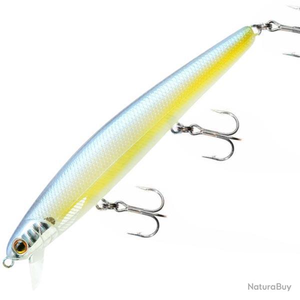 Lucky Craft Sw Flash Minnow 110 Sp 11cm 380 Silver Cheek Chartreuse