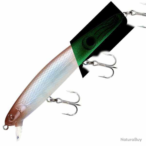 Lucky Craft Sw Flash Minnow 110 Sp 11cm 647 Super Glow Pearl