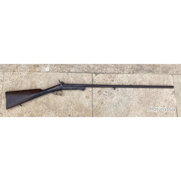 Carabine de Chasse  broche de  ROCHEGUDE  MARSEILLE , Second moiti du XIXme Sicle.