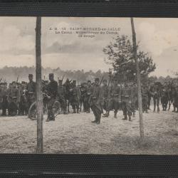 CPA - A.H.13SAINT-MEDARD.enJALLE Le CAMP Mitrailleuse au Camp de Souge