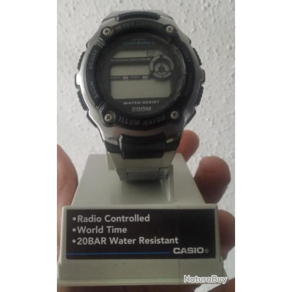 Montre Casio Multi band 5 Wave Ceptor pour Homme Digitale Quartz
