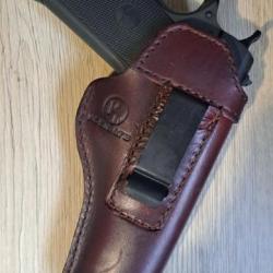 Holster en cuir pour 1911 et similaires