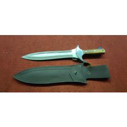 (DAGUE) COUTEAU DE CHASSE - LAME 27CM - OLIVIER - NEUF