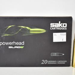 1 Boite de Balles Sako Powerhead Blade cal: 30-06 170gr