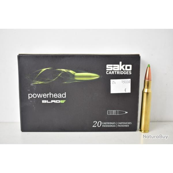 1 Boite de Balles Sako Powerhead Blade cal: 30-06 170gr