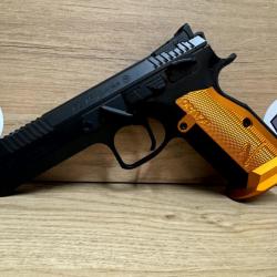 PISTOLET CZ TS2 ORANGE BULL BARREL 9x19 OCCASION