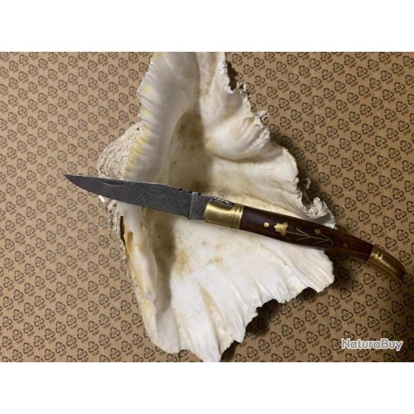 COUTEAU LAGUIOLE  LAME DAMAS  (2025)  1