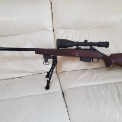 Vends Tikka M595  cal 222 équipée lunette Zeiss Diavari Z 3-12x56 MC