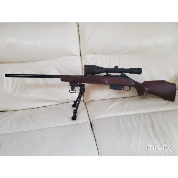 Vends Tikka M595  cal 222 quipe lunette Zeiss Diavari Z 3-12x56 MC