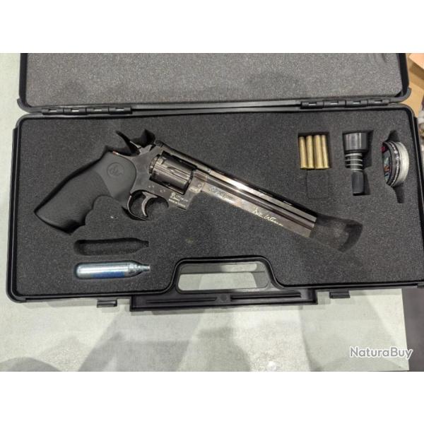 Revolver Dan Wesson 715 6" grey, calibre 4.5 mm diabolo
