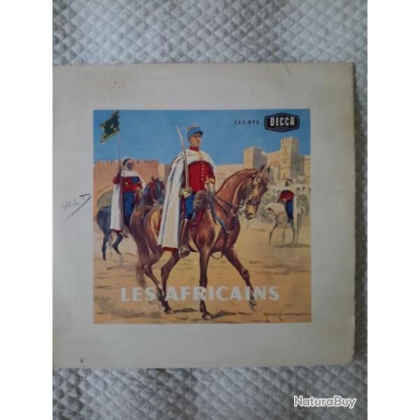 Disque 33 tours Dcathlon musique militaire Les africains