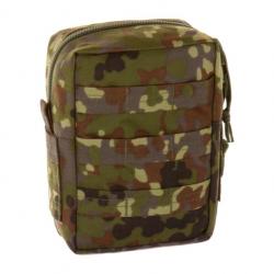 Medium Utility / Medic Pouch Flecktarn - Invader gear