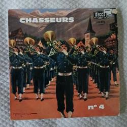 Disques vinyle 33 tours editions Decca  musique militaire chasseurs alpins
