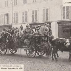 CPA -  Saint-Die pendant loccupation Allemande