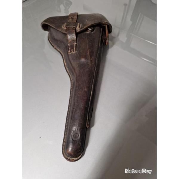 Holster p08 artillerie ww1 original bien date 1917