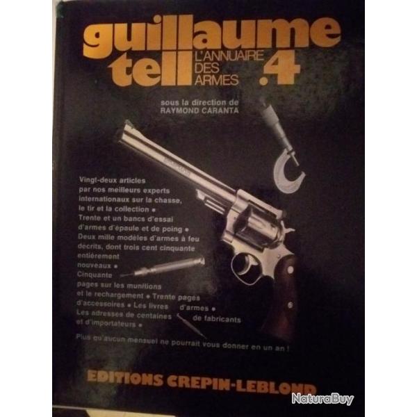 Livre Guillaume Tell Numero  4 en bon etat