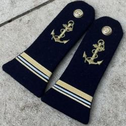 Pattes d'epaule Maitre Principal Marine Nationale