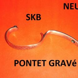 pontet gravé fusil SKB 500 etc... superposés - VENDU PAR JEPERCUTE (D22E1085)