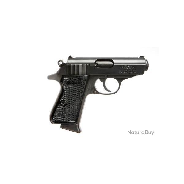 PISTOLET PPK/S WALTHER CAL 380 ACP, 7 COUPS - BLACK