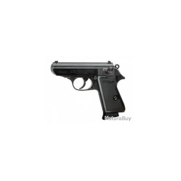 PISTOLET PPK/S WALTHER CAL 22LR, 10 COUPS - BLACK