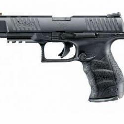 PISTOLET PPQ M2 WALTHER 5'' CAL 22LR, 12 COUPS - BLACK