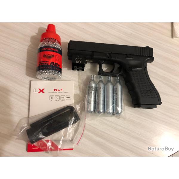 Lot Airsoft Glock G17 Gen4 Umarex