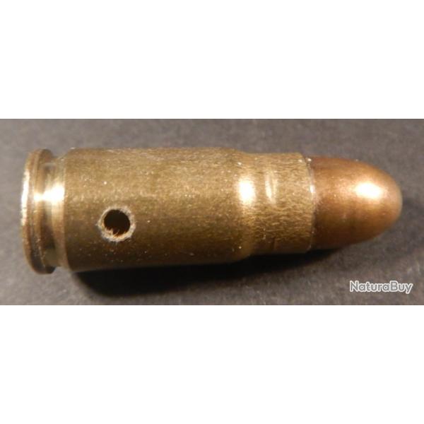 Cartouche 7.65 mm Parabellum Luger Mle 1900 - balle cuivre sertie