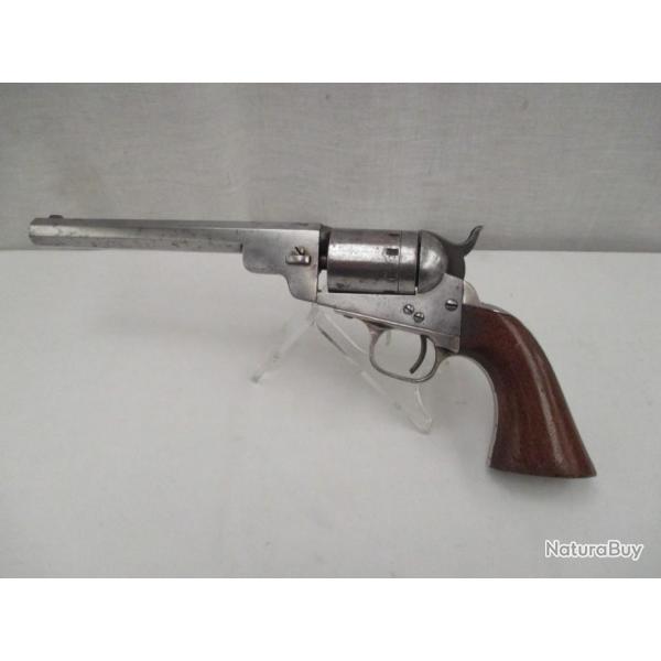 en l'tat - RARE rvolver CONVERSION - cal 38 - a restaurer marquages incomplets  probablement COLT