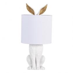 LAMPE LAPIN BLANC 43cm