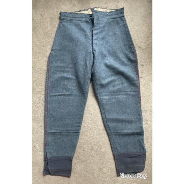 Pantalon Culotte Troupe Modle 1915 Rglementaire Artillerie WW1 Poilu Grande Guerre