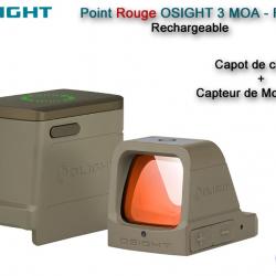 Point Rouge Olight OSIGHT 3 MOA Rechargeable - couleur FDE