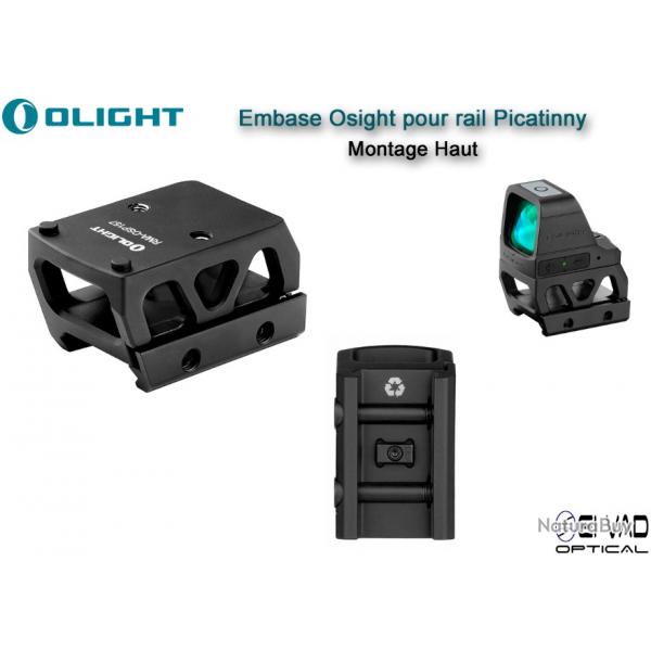 Montage / Embase Osight pour rail Picatinny - Haut - RMA-OSP157