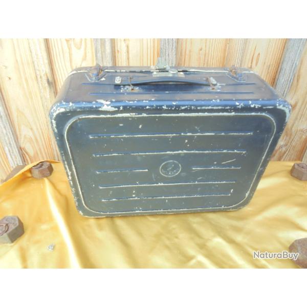 Valise alu Marine Nationale France  ORIGINAL rglementaire 1960