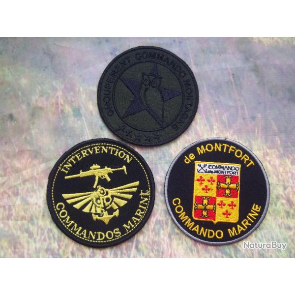 lot cussons militaire collection commandos marine montagne