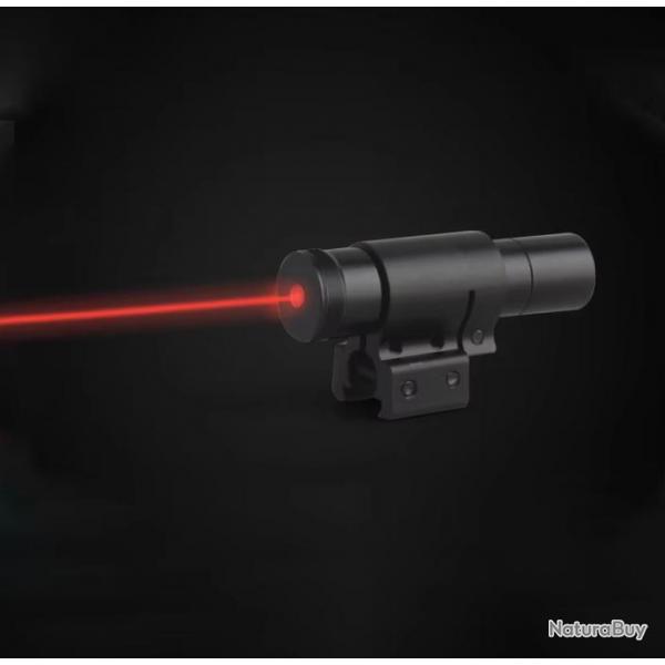 Laser rouge pour arme rail 11/22mm