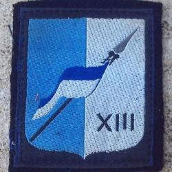 XIII° Brigade Mécanisée,tissu