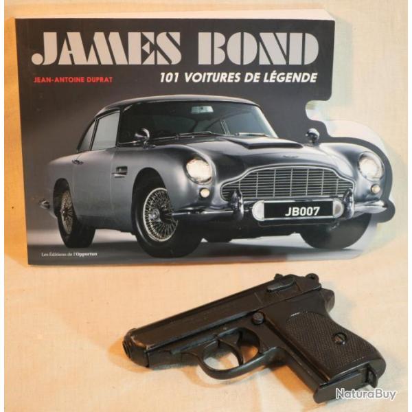 RARE Pistolet JAMES BOND 007 - cal 7,65 PPK DENIX WALTHER - EBR24PPK002