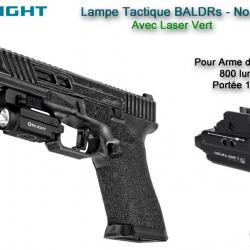 Pack Olight Arme de Poing - OSIGHT 3 MOA + Lampe Baldr S