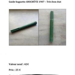 Guide baguette ANSCHÜTZ  - 22lr