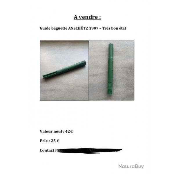 Guide baguette ANSCHTZ  - 22lr